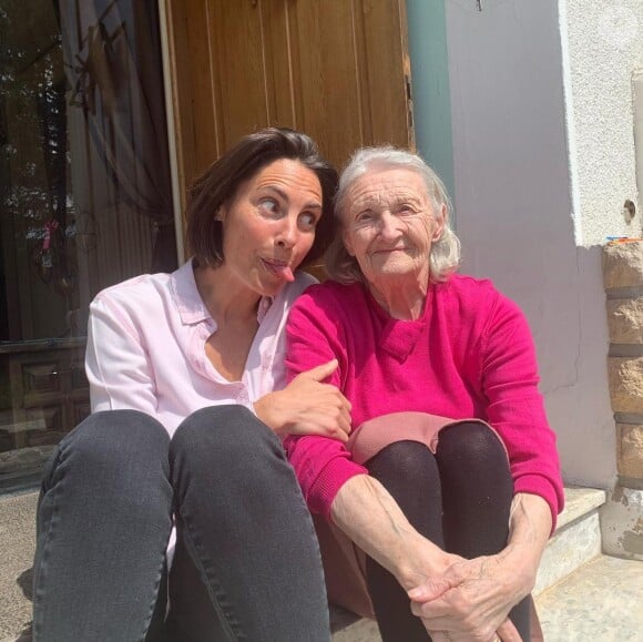 Alessandra Sublet et sa grand-mère Jeanine.