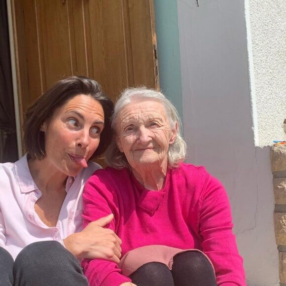 Alessandra Sublet et sa grand-mère Jeanine.