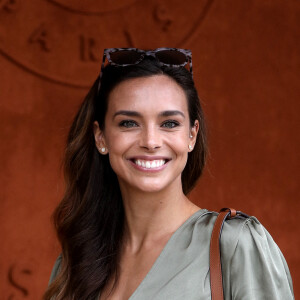 Marine Lorphelin - Village lors des internationaux de France de tennis de Roland-Garros à Paris. Le 5 juin 2021. © Dominique Jacovides/Bestimage