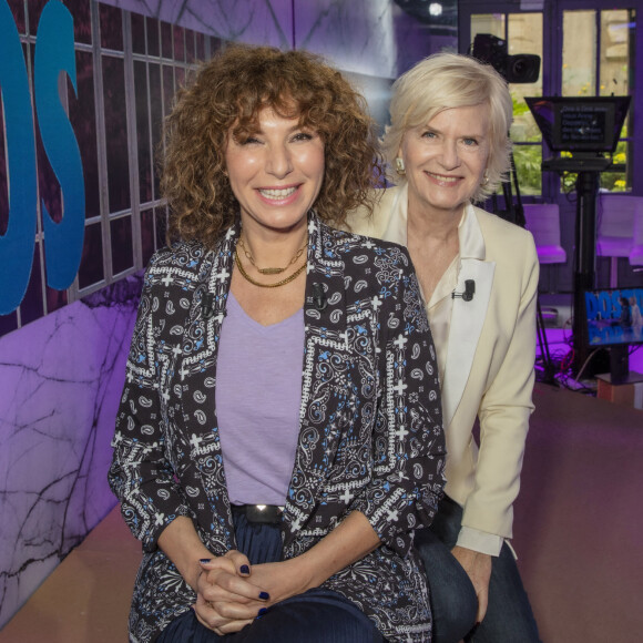 Exclusif - Anne Depétrini, Catherine Ceylac - Enregistrement de l'émission "Clique, dernière de la saison"sur Canal+ le 30 mai 2021. © Jack Tribeca / Bestimage