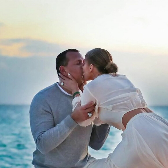 Jennifer Lopez et Alex Rodriguez officialisent leur séparation dans un communiqué commun, aux Etats-Unis, le 15 avril 2021.