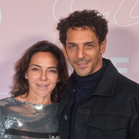Sandra Sisley et Tomer Sisley - Photocall du défilé Etam Live Show à Paris © Pool Agence Bestimage 