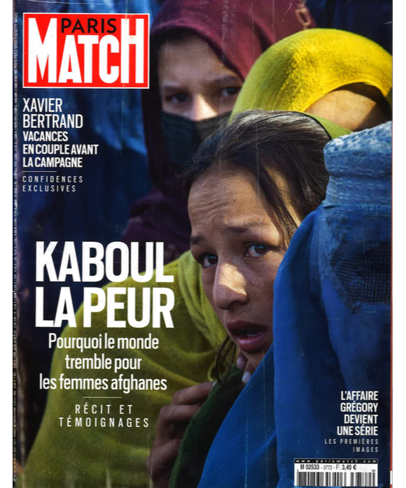 Le magazine "Paris Match" du 19 août 2021.