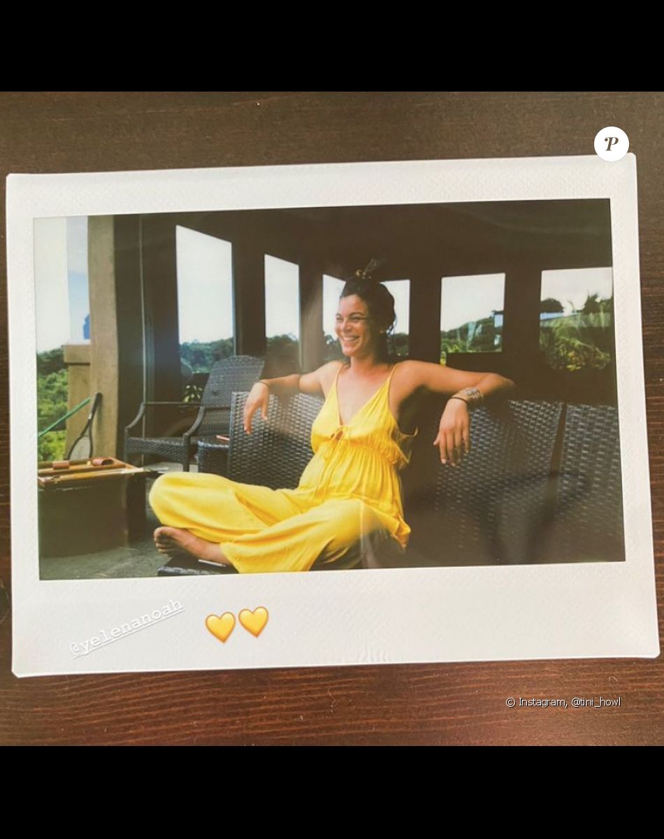 Yelena Noah en vacances à Hawaï. Story Instagram du 18 août 2021.