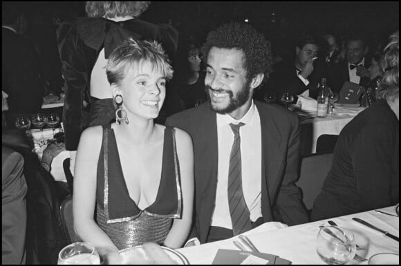 Yannick Noah et son ex-épouse Cecilia Rhode en 1985.