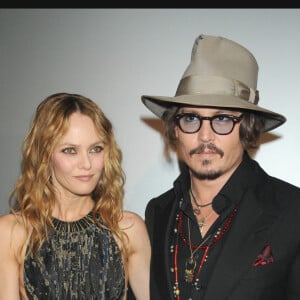 Vanessa Paradis et Johnny Depp en soirée au Festival de Cannes en 2010.