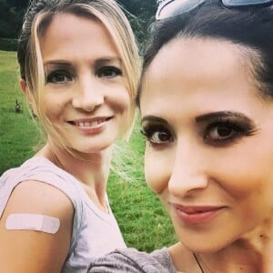 Fabienne Carat et sa soeur Carole sur Instagram.