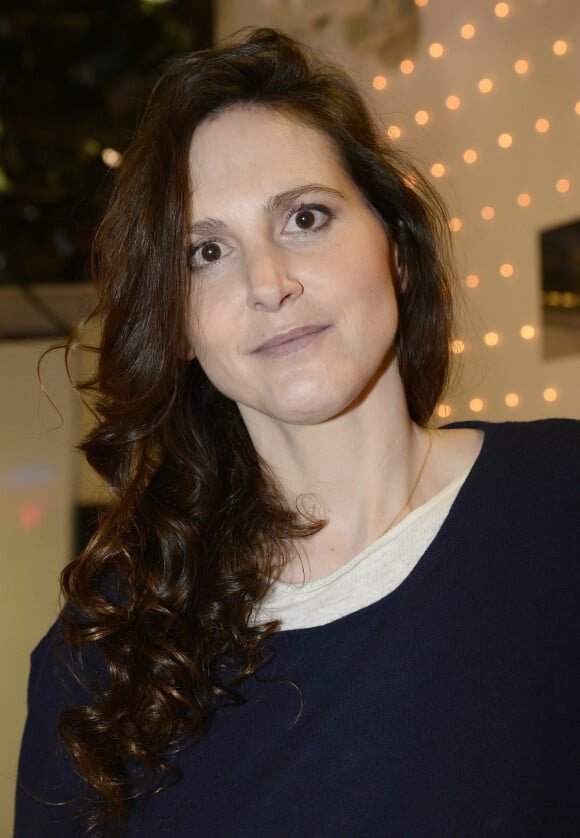 Justine Lévy - Enregistrement de l'émission "Vivement Dimanche" à Paris le 4 Fevrier 2015. L'émission sera diffusée le 08 Fevrier. Invité principal Miou-Miou