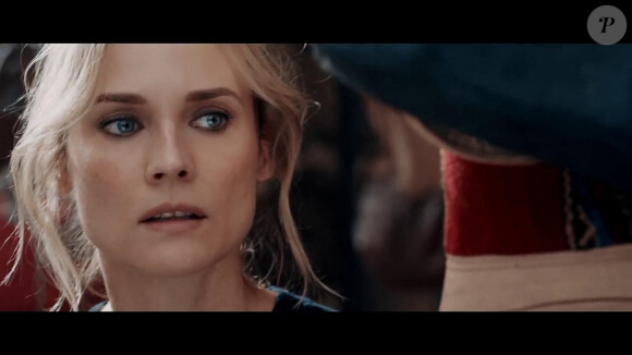 Diane Kruger - J.Chastain, L.Nyong'o, P. Cruz et D.Kruger dans la bande annonce du film "355". Le 6 octobre 2020