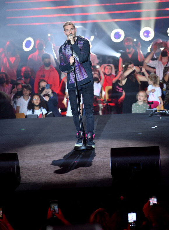 M Pokora (Matt Pokora) - Concert - L' événement musical "RFM Music Show" édition spéciale pour les 40 ans de la célèbre radio au Palais des Sports de Levallois-Perret le 26 juin 2021 © Veeren Ramsamy - Pierre Perusseau / Bestimage