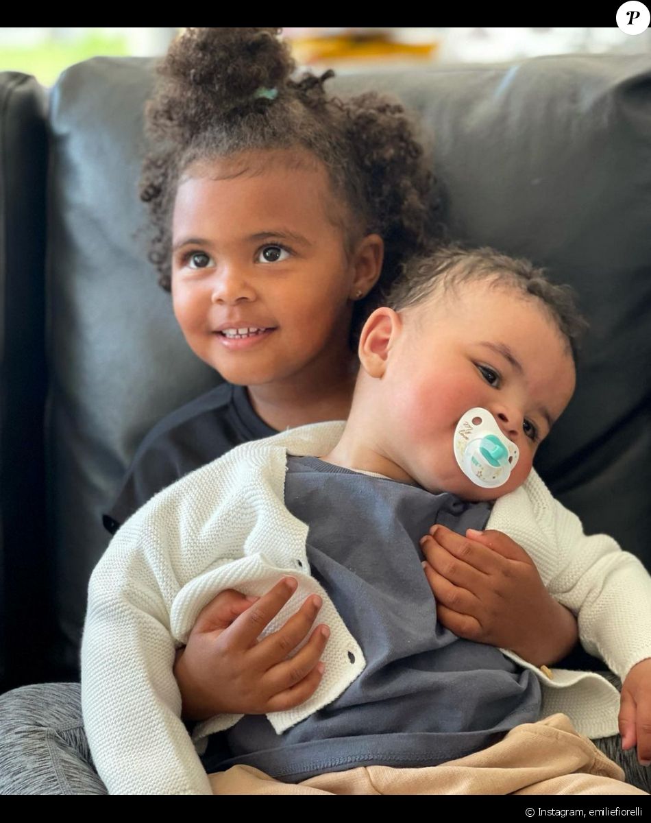 Emilie Fiorelli évoque son quotidien de maman solo avec ses deux enfants, Louna et Farrell - Instagram