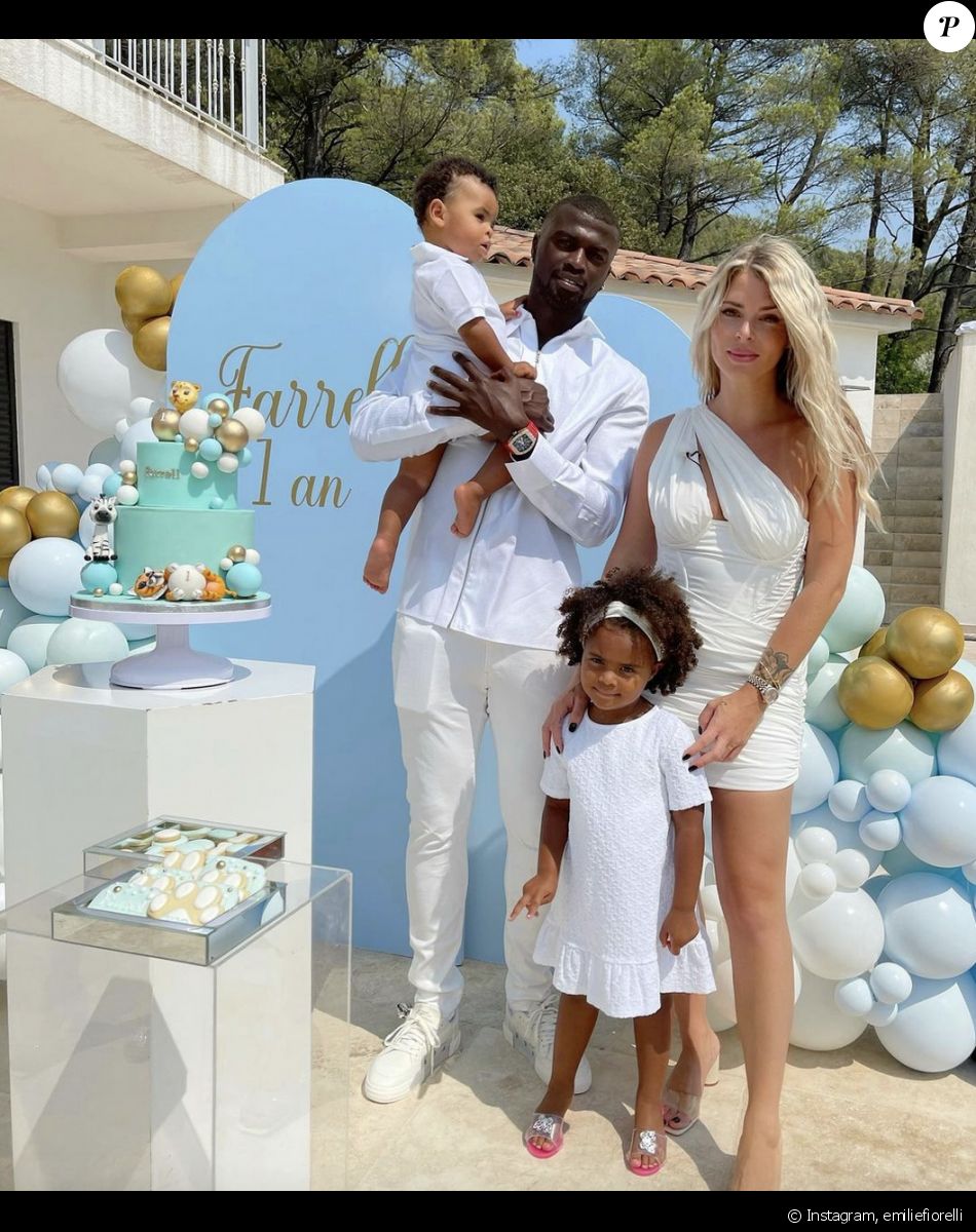 Émilie Fiorelli réunie avec son ex M'Baye Niang pour l'anniversaire de leur fils Farrell - Instagram
