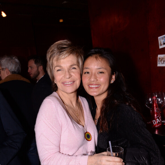 Véronique Jannot et sa fille Migmar lors du cocktail de lancement de la tournée "Entre Nous" by D'pendanse, au Buddha-Bar à Paris, France, le 28 janvier 2020. © Rachid Bellak/Bestimage 