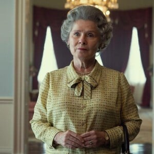 L'actrice Imelda Staunton dans le rôle d'Elizabeth II, dans la 5e saison de la série "The Crown" (Netflix).