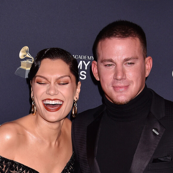 Jessie J et son compagnon Channing Tatum - Soirée "Pre-GRAMMY Gala and GRAMMY Salute to Industry Icons Honoring Sean "Diddy" Combs" dans le quartier de Beverly Hills à Los Angeles, le 25 janvier 2020.