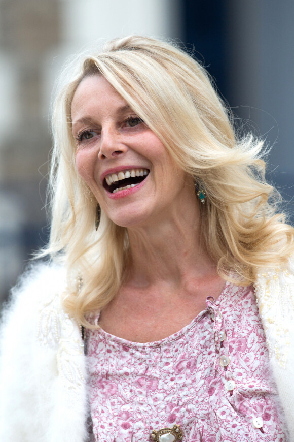Florence Thomassin - Photocall sur la terrasse du Grand-Hôtel Barrière avec les membres du jury lors du 27ème Festival du film britannique de Dinard le 30 septembre 2016.
