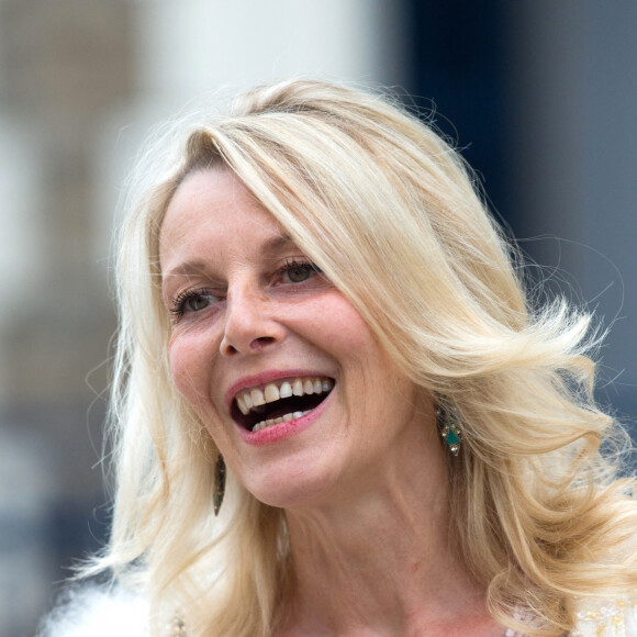 Florence Thomassin - Photocall sur la terrasse du Grand-Hôtel Barrière avec les membres du jury lors du 27ème Festival du film britannique de Dinard le 30 septembre 2016.