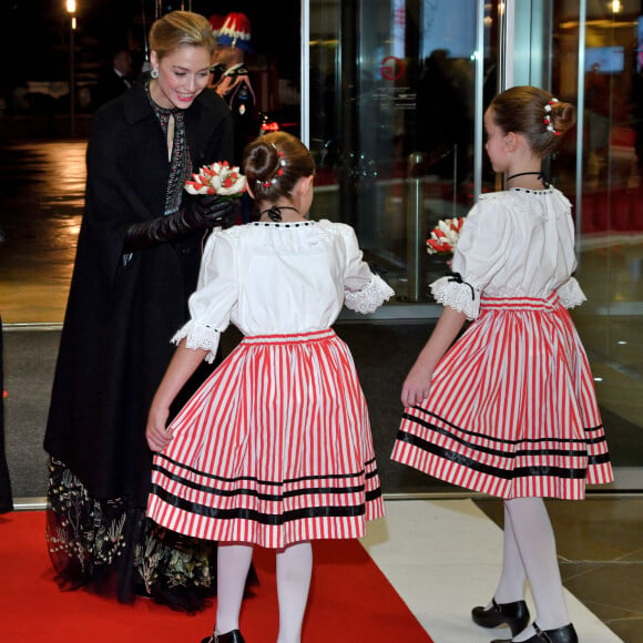 Beatrice Borromeo - Arrivées à la soirée de gala à l'occasion de la fête nationale monégasque au Grimaldi Forum à Monaco le 19 novembre 2019. © Bruno Bebert / Pool Monaco / Bestimage