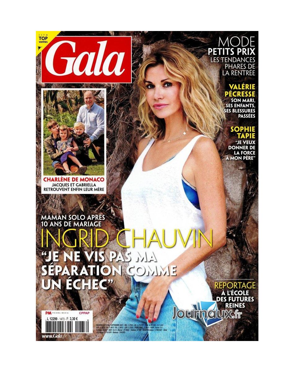 Gala, édition du 2 septembre 2021