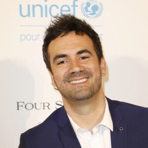 Alex Goude au photocall de la 9ème édition du "Global Gift Gala" à l'hôtel Four Seasons George V à Paris, le 25 avril 2018. © Marc Ausset-Lacroix/Bestimage