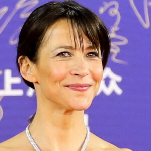 Sophie Marceau sur le tapis rouge de la cérémonie d'ouverture du 9ème festival international du film de Pekin, Chine, le 13 avril 2019. 