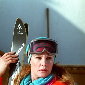 Ursula Andress à Gstaad.