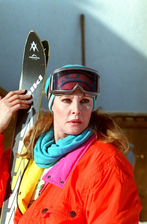 Ursula Andress à Gstaad.