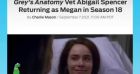 Abigail Spencer (Megan Hunt) est de retour dans la saison 18 de "Grey's Anatomy".
