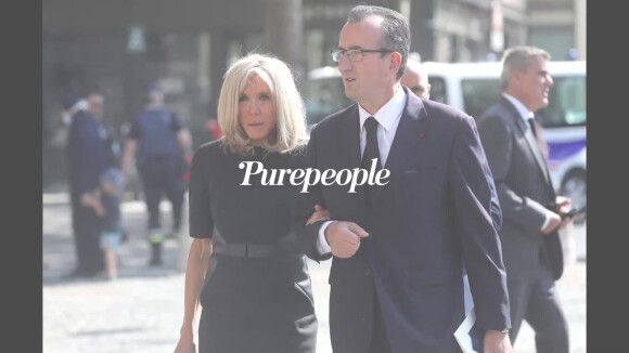 Obsèques de Florence Pinault : Brigitte Macron, Julie Gayet et François Hollande réunis