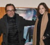 Patrick Mille et sa femme Justine Lévy - Avant première du film "Alien Crystal Palace" au cinéma Beau Regard à Paris le 23 janvier 2019. © Coadic Guirec /Bestimage