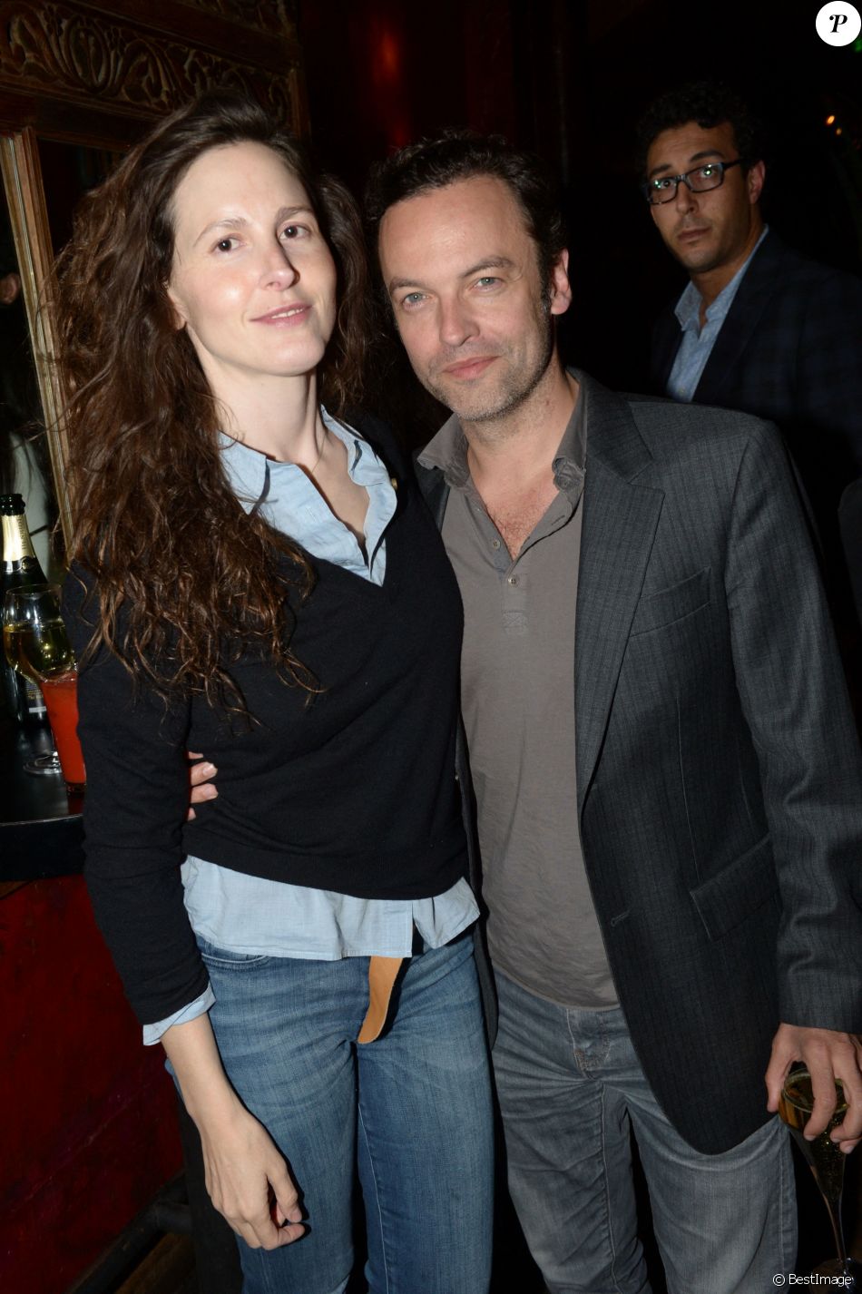 Justine Levy et son compagnon Patrick Mille Lancement du livre de Patrick Pelloux au Buddha