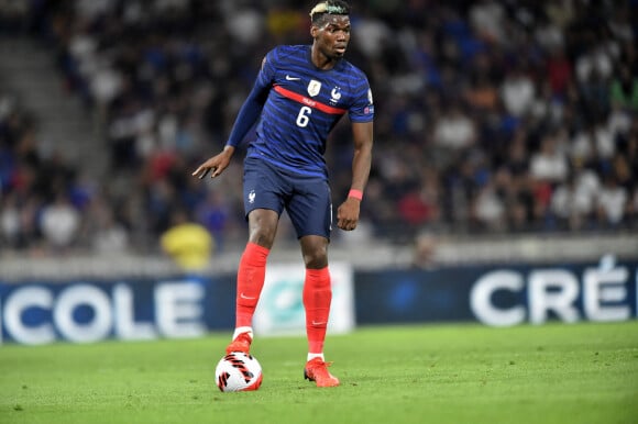 Paul Pogba (france) - Match de football : Eliminatoires coupe du monde 2022 : La France bat la Finlande 2-0 à Lyon le 7 septembre 2021. © Frédéric Chambert/Panoramic/Bestimage