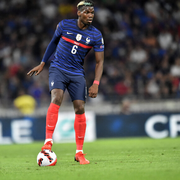 Paul Pogba (france) - Match de football : Eliminatoires coupe du monde 2022 : La France bat la Finlande 2-0 à Lyon le 7 septembre 2021. © Frédéric Chambert/Panoramic/Bestimage