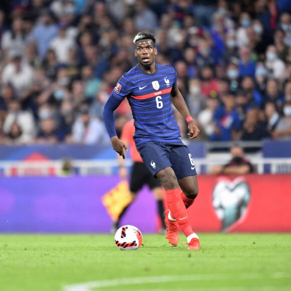 Paul Pogba (france) - Match de football : Eliminatoires coupe du monde 2022 : La France bat la Finlande 2-0 à Lyon le 7 septembre 2021. © Frédéric Chambert/Panoramic/Bestimage