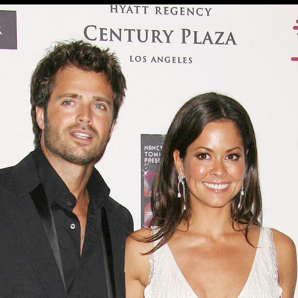 David Charvet et Brooke Burke - 13e Soirée des Annual Race to Erase Ms à Los Angeles.