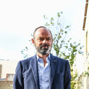 Le Premier ministre Edouard Philippe se rend dans un bureau de vote pour le deuxième tour des municipales 2020 au Havre le 28 juin 2020.