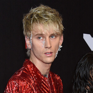 Machine Gun Kelly et Megan Fox assistent aux MTV Video Music Awards 2021 au Barclays Center. Brooklyn, New York, le 12 septembre 2021.