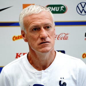 Didier Deschamps (Selectionneur de l'équipe de France) lors de l'entraînement de l'équipe de France de football à Nice pour l'Euro 2020. © Norbert Scanella/Panoramic/Bestimage