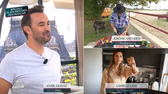 Cyril Lignac en couple : le chef gêné après une question de Camille Cerf sur sa "fiancée"