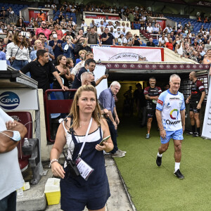 Didier Deschamps participe à la deuxième édition du match des Légendes "La revanche" au stade Chaban-Delmas à Bordeaux le 13 septembre 2021. © Thierry Breton/Panoramic/Bestimage