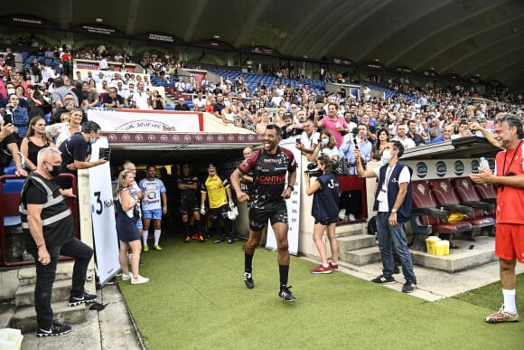 Emile Ntamack participe à la deuxième édition du match des Légendes "La revanche" au stade Chaban-Delmas à Bordeaux le 13 septembre 2021. © Thierry Breton/Panoramic/Bestimage