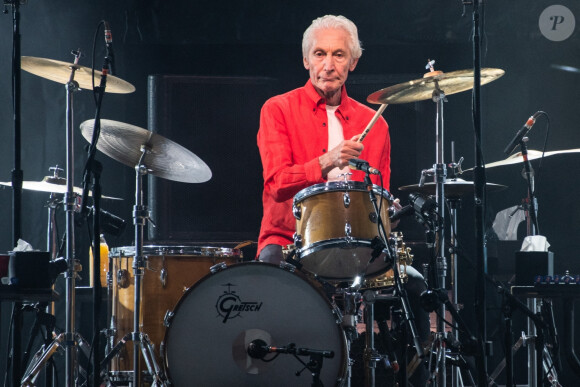 Charlie Watts - Les Rolling Stones en concert au Levi's Stadium à Santa Clara. Le 18 août 2019 