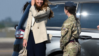 Kate Middleton en visite dans une base militaire : elle zappe les réfugiés afghans