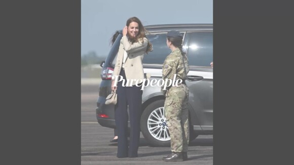 Kate Middleton en visite dans une base militaire : elle zappe les réfugiés afghans
