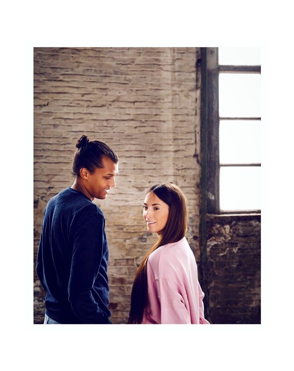 Stromae et sa chérie Coralie Barbier sur Instagram.
