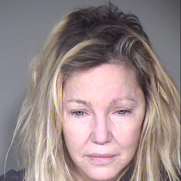 Mugshot de Heather Locklear après son arrestation à Ventura County. Le 25 juin 2018.