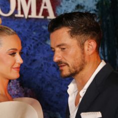 Katy Perry et son fiancé Orlando Bloom - Soirée LuisaViaRoma UNICEF Summer Gala 2021 à Capri en Italie le 31 juillet 2021.