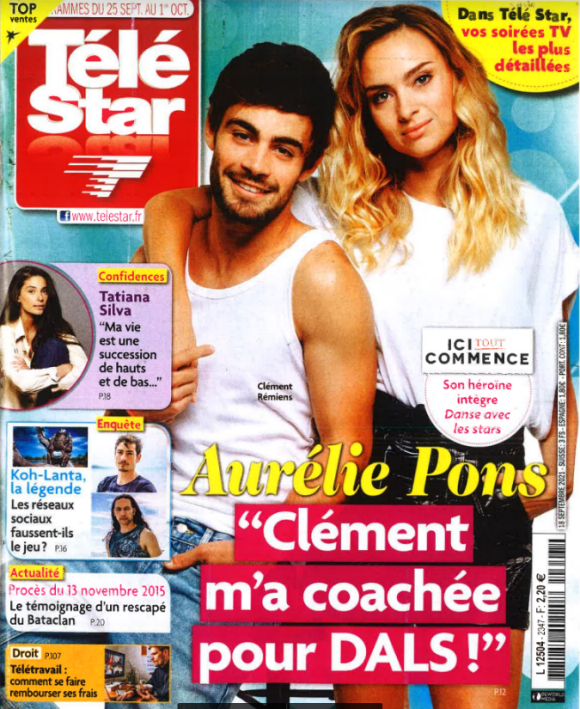 Magazine Télé Star, numéro du 20 septembre 2021.