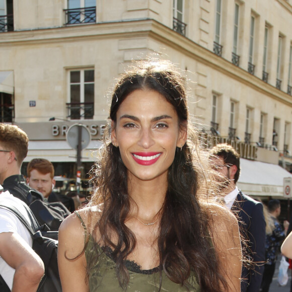 Tatiana Silva - Arrivées au défilé de mode "Fendi", collection Haute-Couture automne-hiver 2018/2019, à Paris. Le 4 juillet 2018 