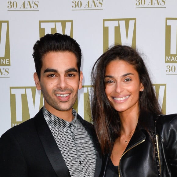 Exclusif - Christophe Licata et Tatiana Silva - Soirée d'anniversaire des 30 ans de TV Magazine au Pavillon des Champs-Elysées à Paris le 17 octobre 2017. © Coadic Guirec/Bestimage